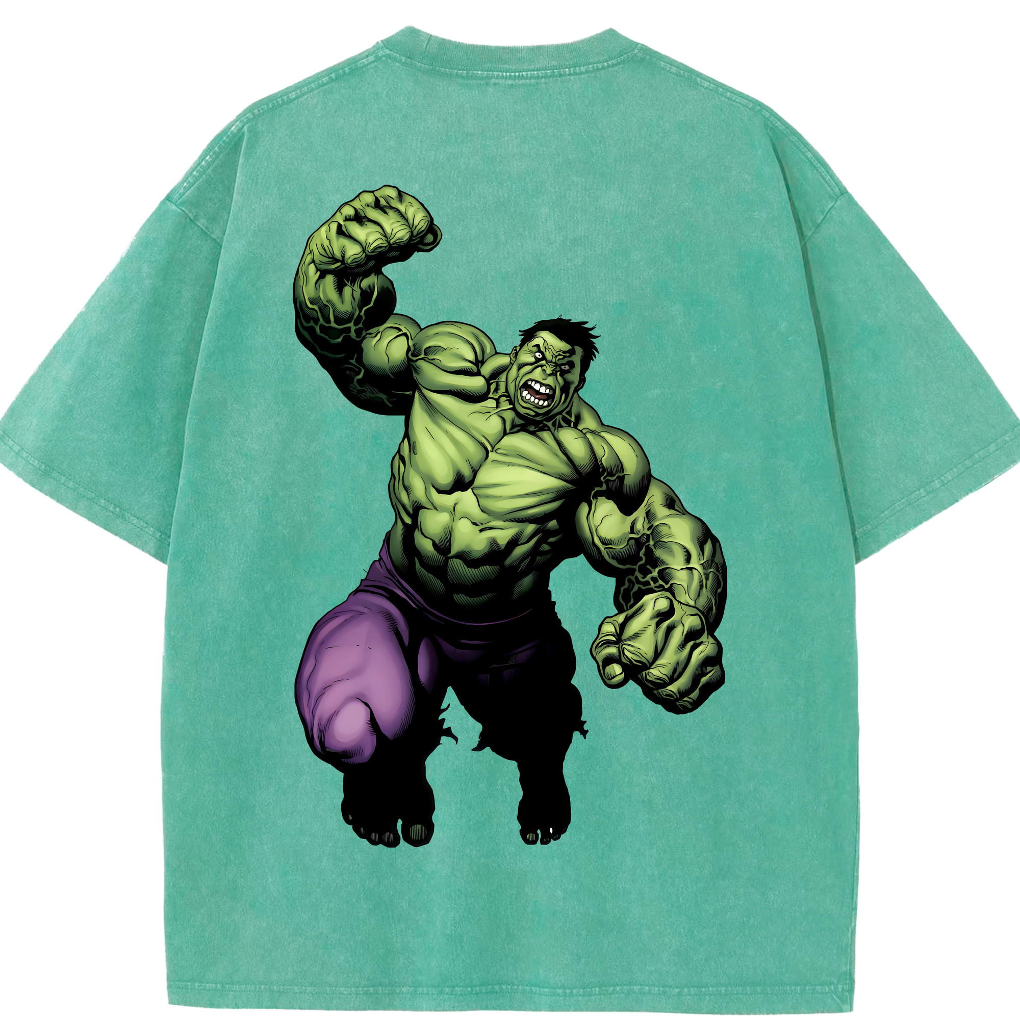 （画像用） アベンジャーズ The Avengers 綿100% ヴィンテージ風 半袖Tシャツ（背面プリント）
